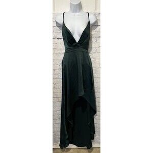 LUXXEL dress high low Corset Back Dress Gown Prom Size Small